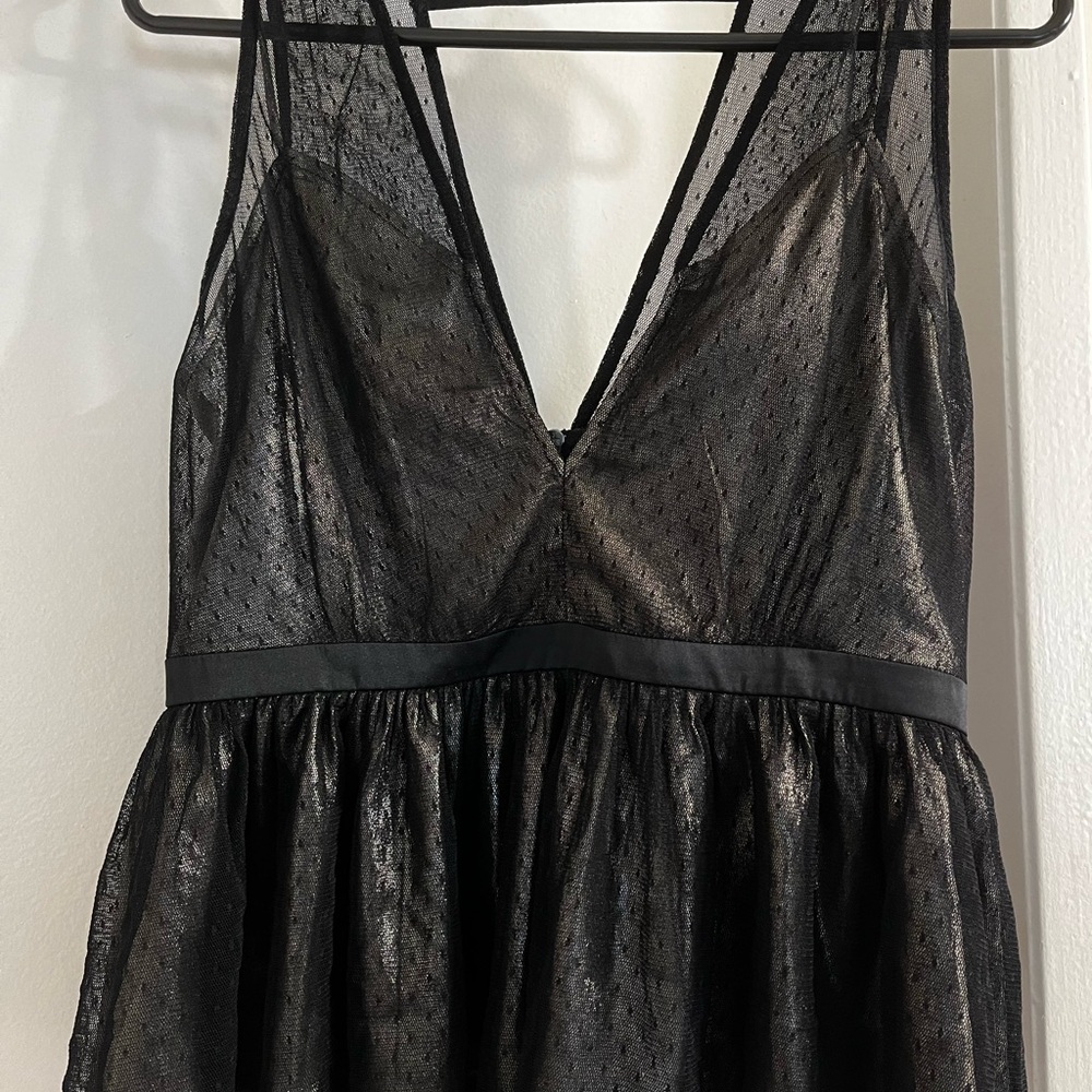 Express Black Peplum Camisole
